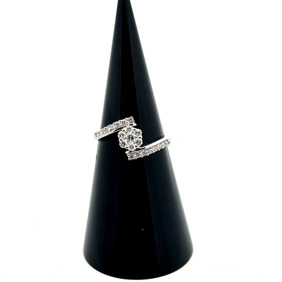 Anello Cianfrone Gioielli Donna Solitario in Oro Diamante 0.60 Ct ANOR-87-198 - ANOR-87-198